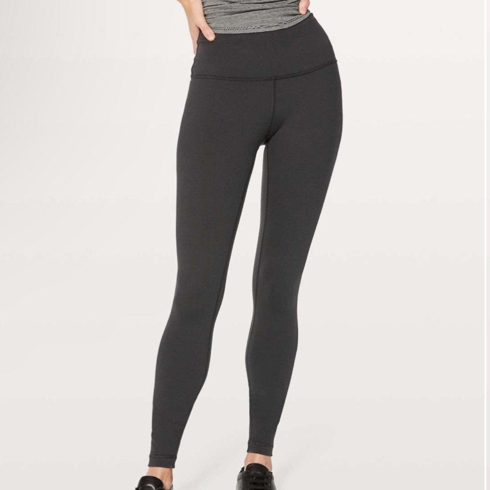 Lululemon Wunder Under Hi-Rise Tight Blackout Full-On Luon